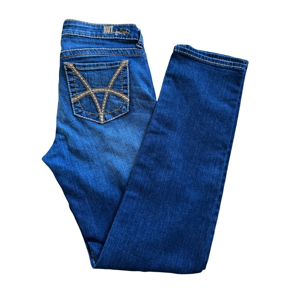 Kut from the Kloth Blue Straight Leg Jeans